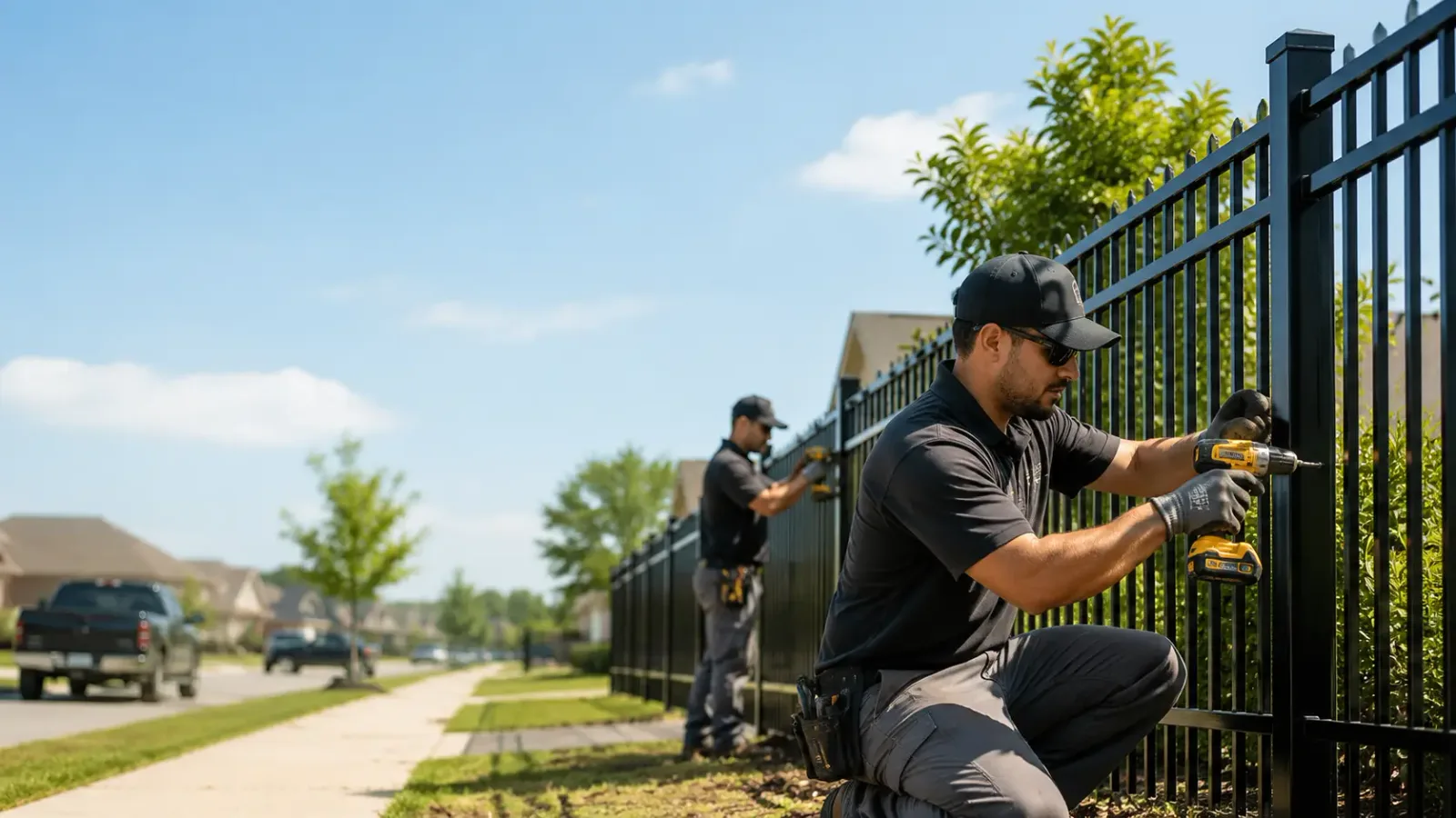 Metal Fence Installation in Concord, NE